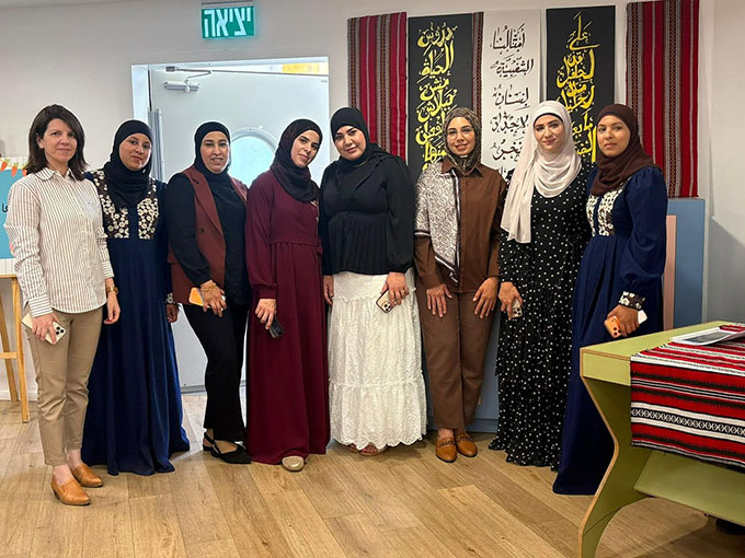 مشروع جذوري تحكي قصّتي في اعدادية دارالتربية والعلوم جلجولية